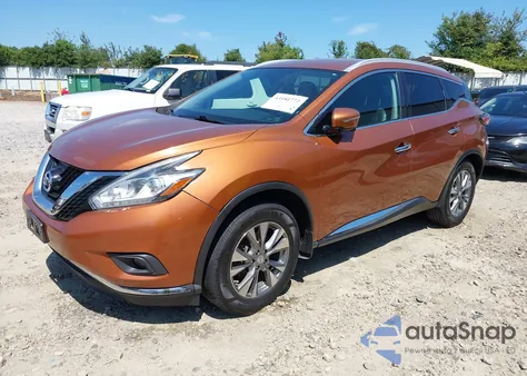 2015 Nissan Murano Sl from USA, damaged, VIN 5N1AZ2MH6FN212866